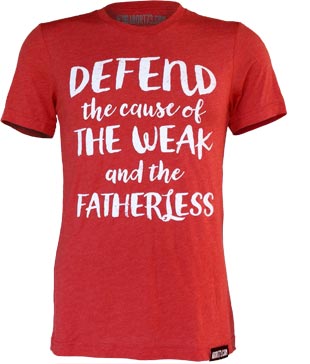 Defend the Cause of the Weak and the Fatherless