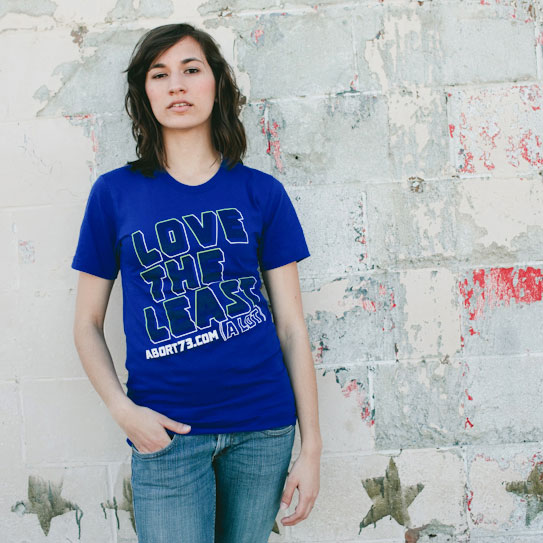 Love the Least (A Lot) (Abort73 Unisex T-shirt)