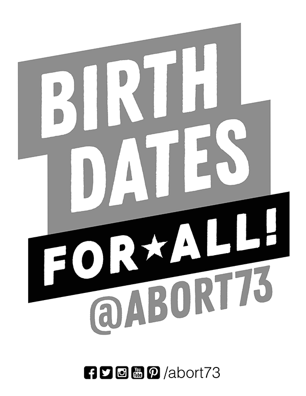Birth Dates for All! Downloadable Flyer