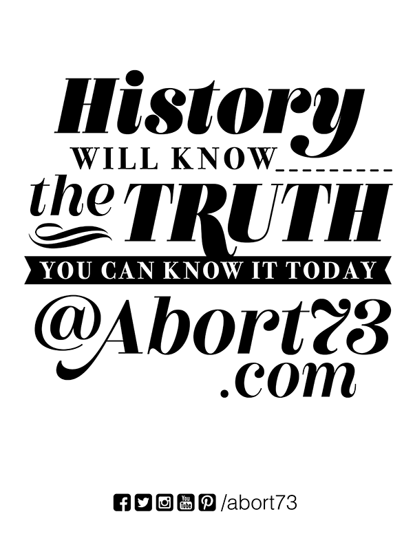 History Will Know the Truth… Downloadable Flyer