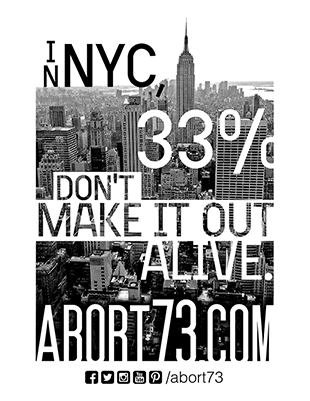 In NYC, 33% Don’t Make it Out Alive.