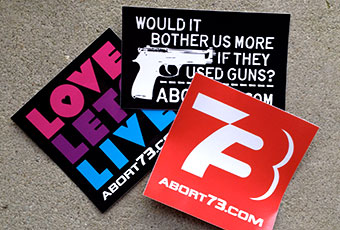 Abort73 Stickers